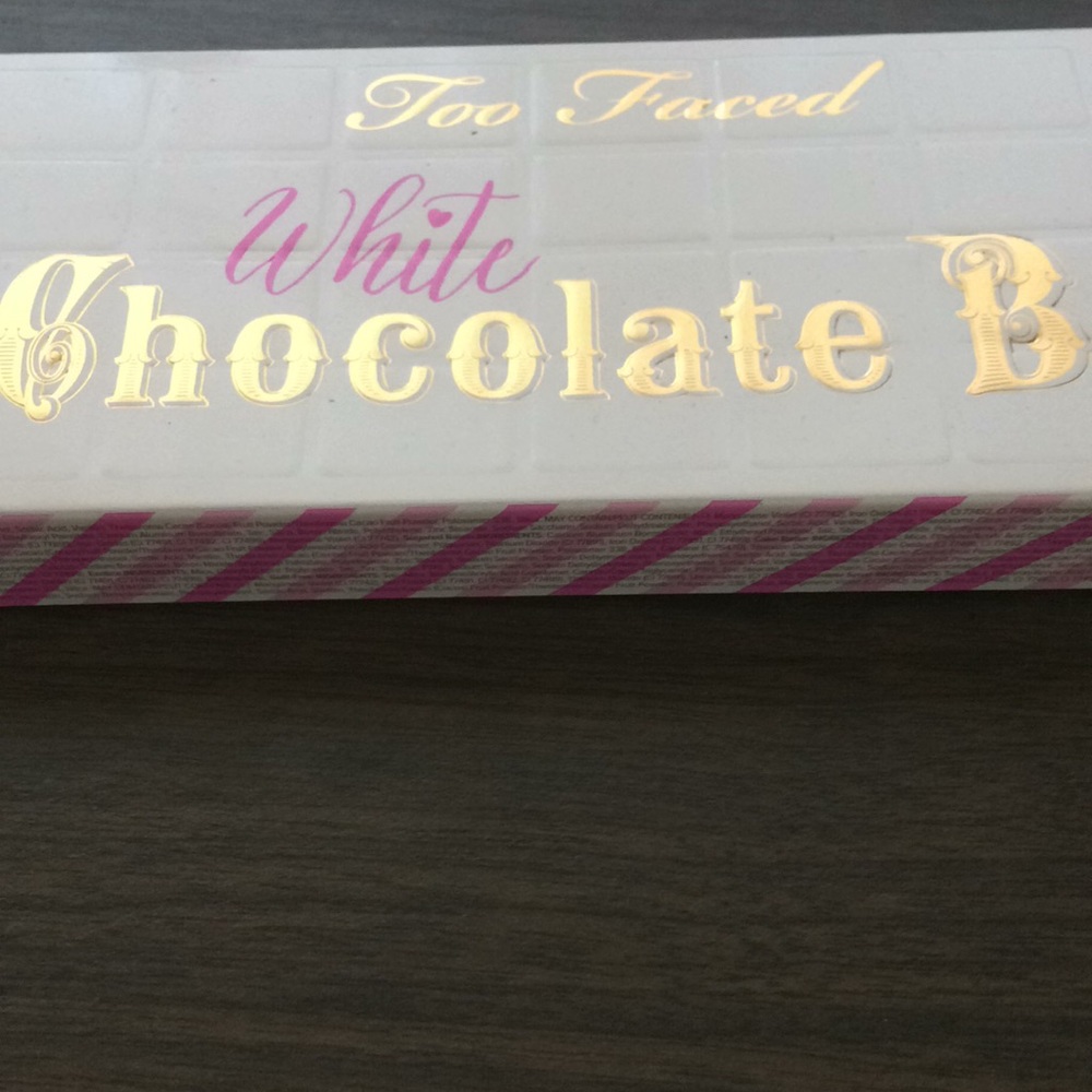 Too faced white chocolate